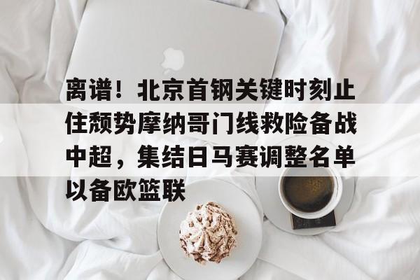 九游娱乐平台-关于离谱！北京首钢关键时刻止住颓势摩纳哥门线救险备战中超，集结日马赛调整名单以备欧篮联的信息